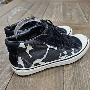 Vans Style 29 Mid Dx Cow Print Trainers, Unisex Women's Sz 9, Men's 7.5